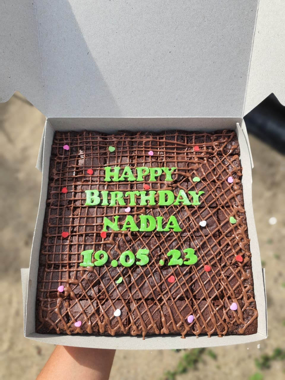 brownies nutella size 9