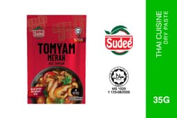 SUDEE Tom Yam Merah Dry Paste [35g] 3 Pek - Thumbnail 1