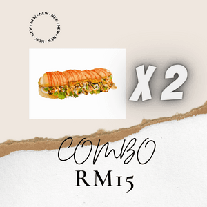 Combo Ijoy Roti John Dan Shawarma - Self Pickup - Image 1