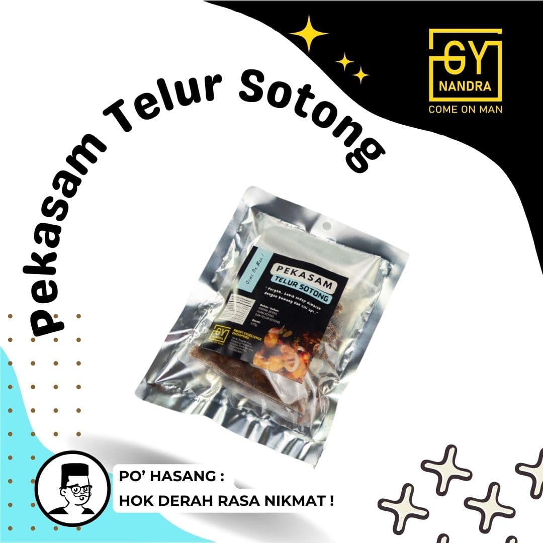 Pekasam Telur Sotong: PO' HASANG Asli KEMAMAN Terengganu - Image 1