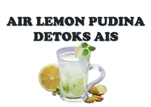 SELF PICKUP Air Detoks Lemon Pudina Ais