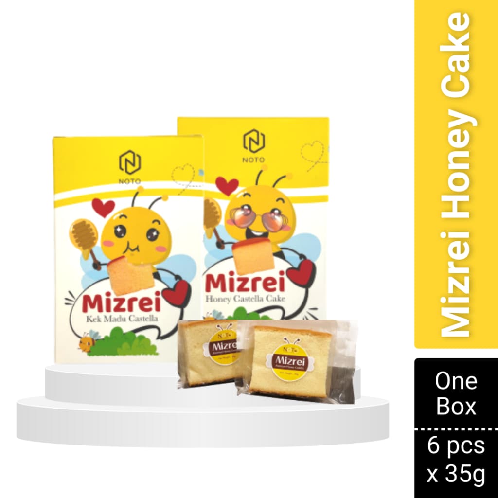 NOTO KEK MADU CASTELLA (Honey Cake Castella)