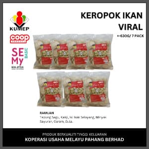 KOMBO KEROPOK VIRAL 90G (7PEK) - Image 1