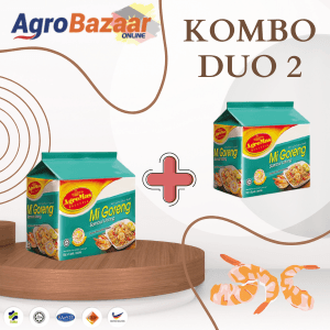 AGROMAS Mi Goreng Udang 80g (Kombo 2) - Image 1