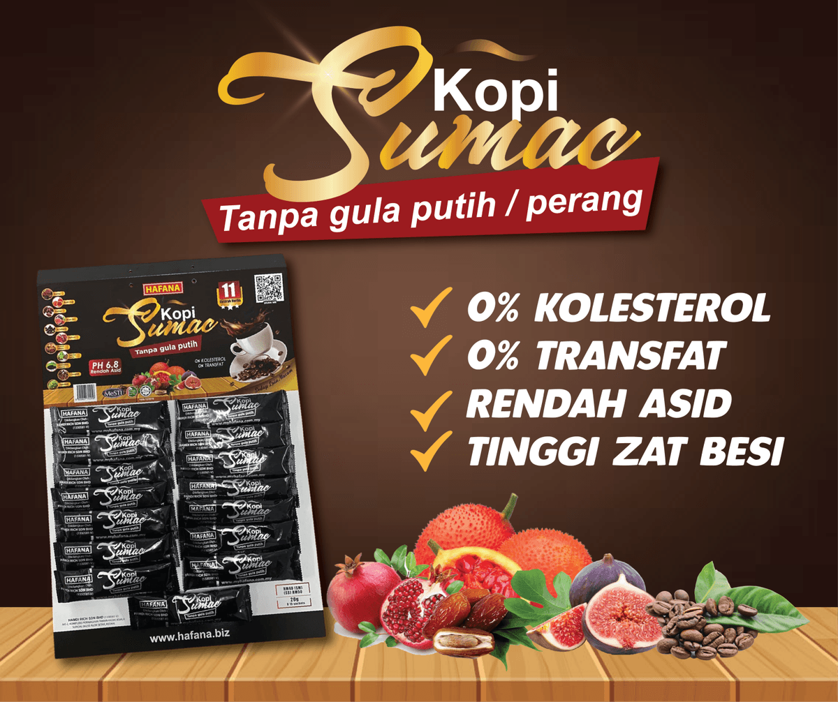 KOPI SUMAC (15 SACHET) - Image 1