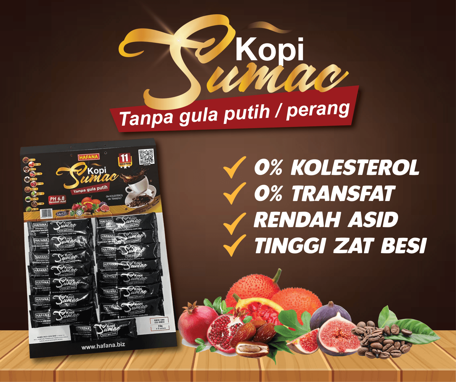 KOPI SUMAC (15 SACHET)