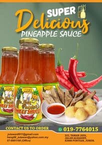 DR HENG PINEAPPLE CHILI SAUCE (SOS CILI NANAS) - Image 1