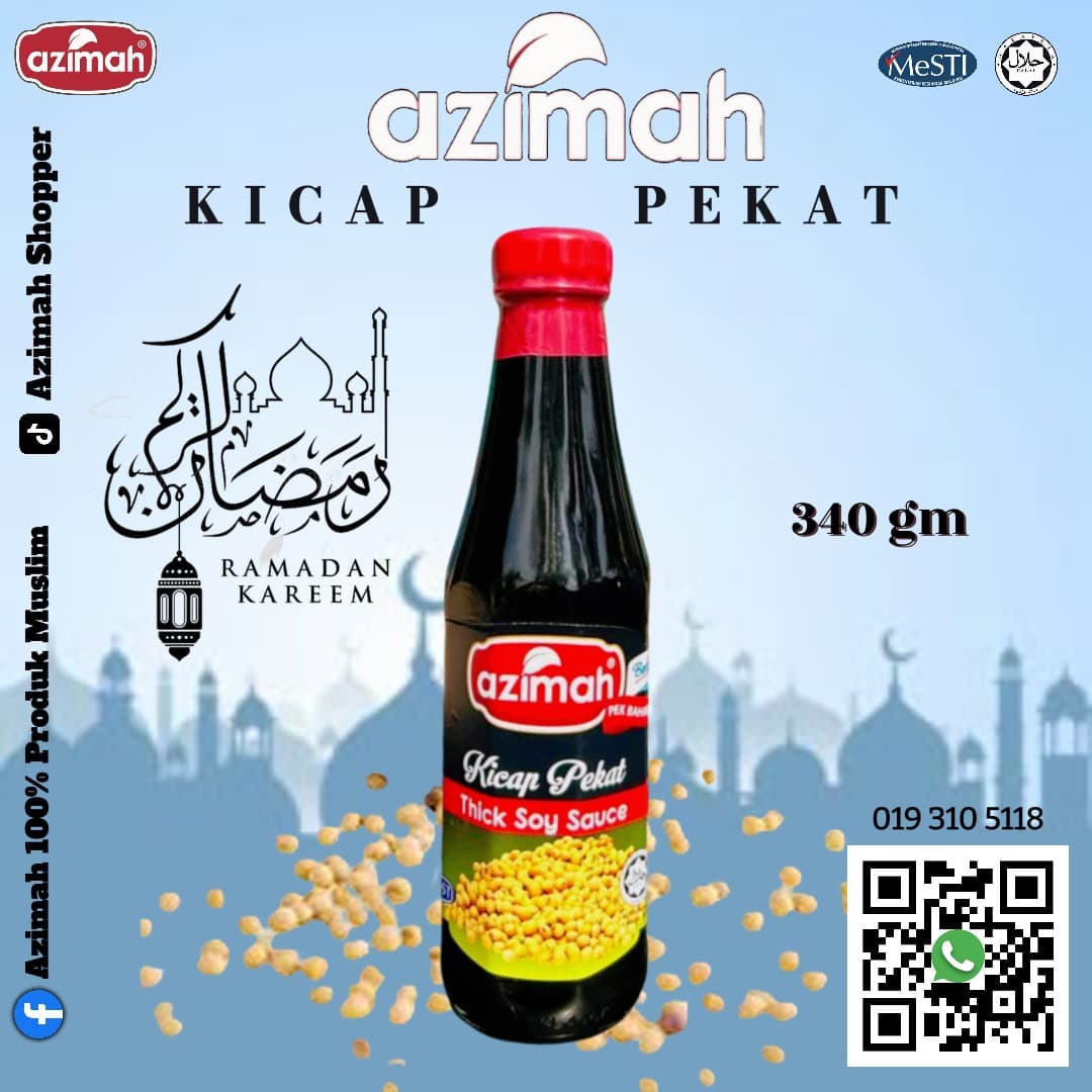 AZIMAH KICAP PEKAT 340GM - Image 1