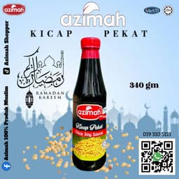 AZIMAH KICAP PEKAT 340GM - Thumbnail 1