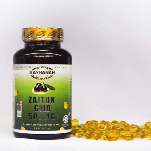 Rayhanah Zaitun Gold 120 Softgels (Olive Oil Gold) - Image 1
