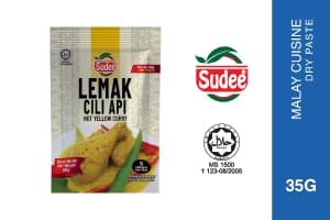 SUDEE Lemak Cili Api Dry Paste [50g] 2 Pek - Image 1