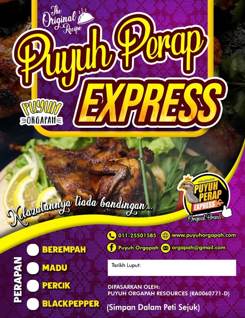 PUYUH PERAP MADU - PUYUH ORGAPAH -