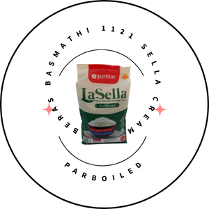 JASMINE LA SELLA BERAS BASMATHI 1121 SELLA CREAM (PARBOILED) AGROBAZAAR PERLIS - Image 1
