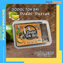 Dodol Tok Bri - DURIAN Bekas 500gm / Tahan 3 Bulan / Dodol Lemak dan Kurang Manis - Thumbnail 1