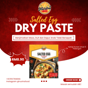 Pes Kering Salted Egg Nurins 50g