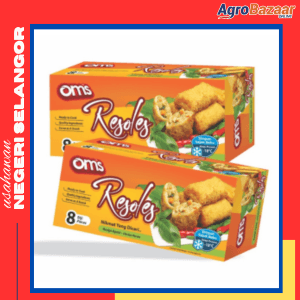 [RESOLES MELETOP] - Kombo Frozen 2 Pek RESOLES (Ayam/Daging), 8pcs/pek