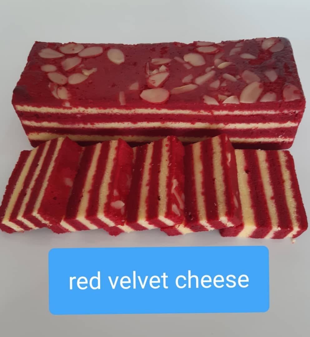 kek lapis Red velvet Cheese