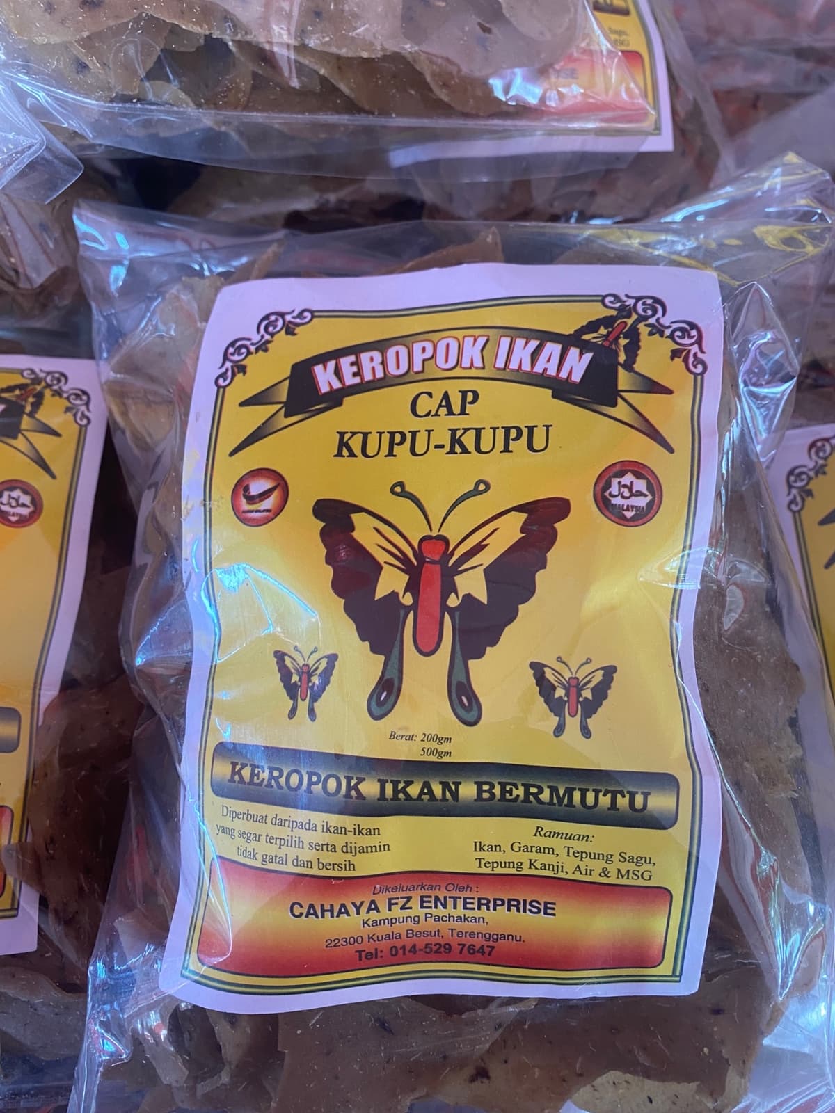 keropok cap kupu kupu - Image 1