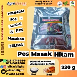 Pes Masak Hitam JELIRA 220 g - Image 1