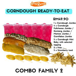 Corndough Set Combo Family 2 AnakRamai - Thumbnail 1