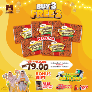 GRANDMA'S FRUITCAKE - BUY 3 FREE 2 - Image 1