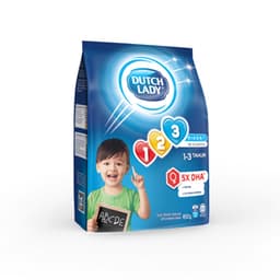 SUSU TEPUNG DUTCH LADY 1/2/3 (900G) - Thumbnail 1