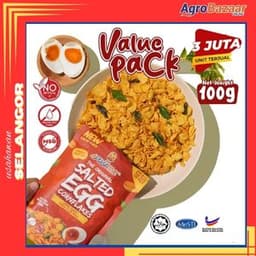 ADUCKTIVE VALUE PACK ORIGINAL SALTED EGG CORNFLAKES - Thumbnail 1