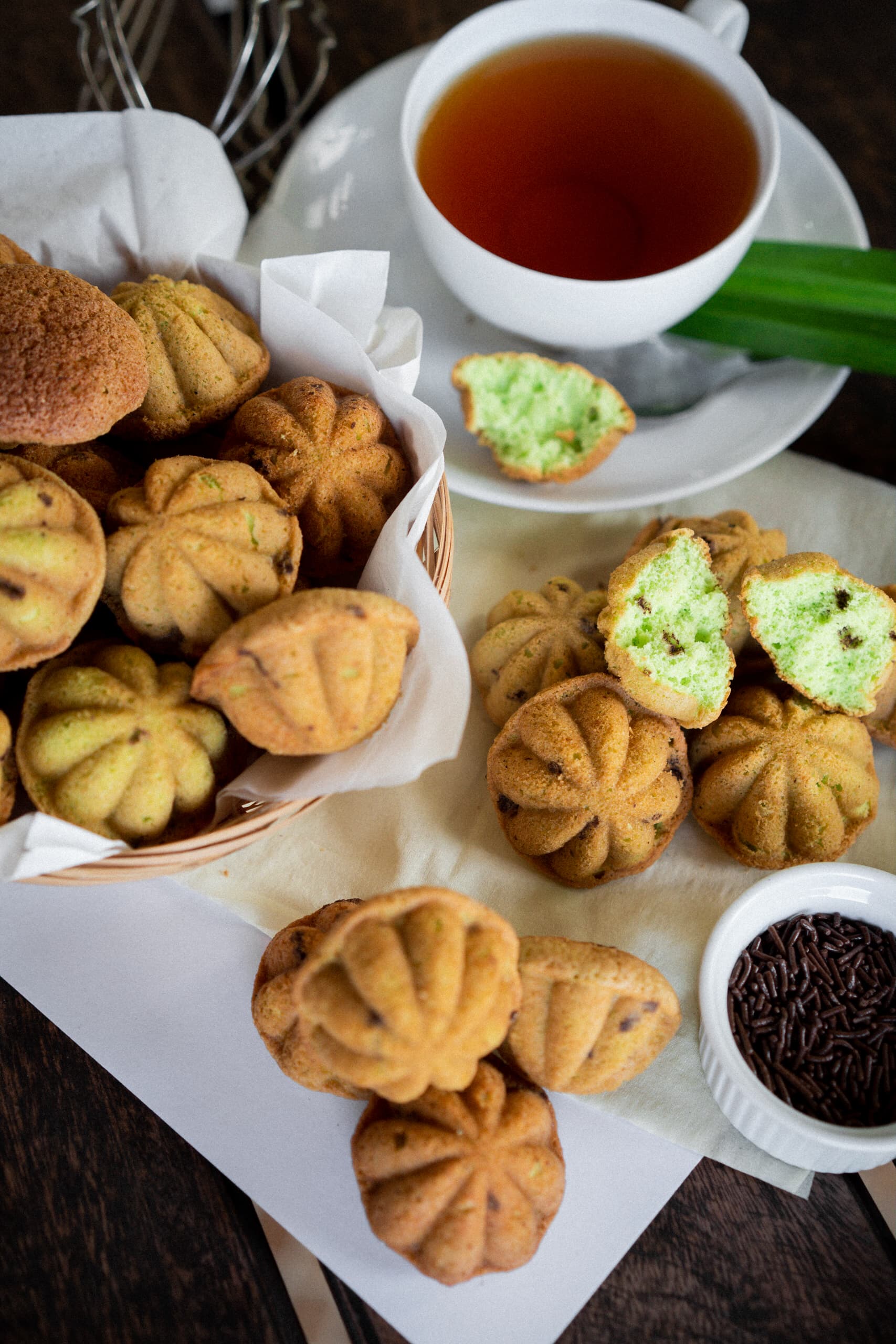 Bahulu Pandan (40pcs)