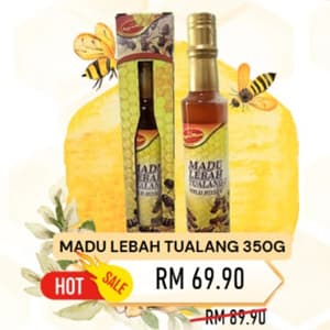 MADU LEBAH TUALANG 350G AGROBAZAAR PERLIS