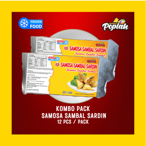 KOMBO DUO PACK Samosa Sambal Sardin
