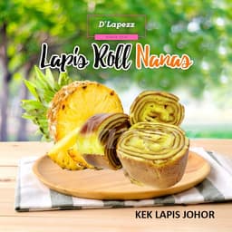 Kek Lapis Roll Nenas - Thumbnail 1