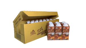UHT Chocolate Milk with Soy 200ml 24pcs - Carton