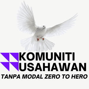 KELAS USAHAWAN ZERO MODAL - INTENSIF 5 PAX - 10 PAX PERKELAS