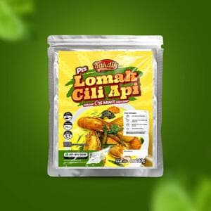 PES LOMAK CILI API KAKDIK -140g per pek