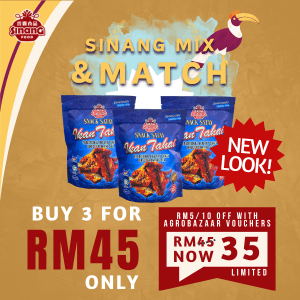 Purchase 3 Snack Satay Tahai for only RM45.