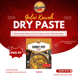 Pes Kering Gulai Kawah Nurins 50g - Thumbnail 1