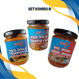 SET PES PAIS TEMPOYAK + GULAI TEMPOYAK + ASAM PEDAS MERAH - Image 1