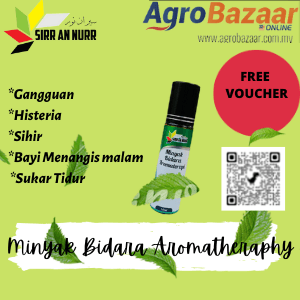 MINYAK BIDARA AROMATHERAPHY ~ SELF PICK UP - Gangguan /Histeria/Masalah Tidur/Sihir/Bayimenangis malam/Sukar Tidur - Image 1