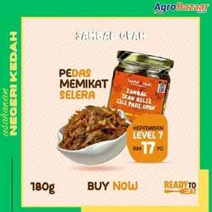 SAMBAL IKAN BILIS CILI PADI OPAH - Image 1