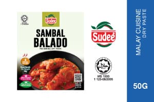 SUDEE Sambal Balado Dry Paste [50g] 2 Pek - Image 1