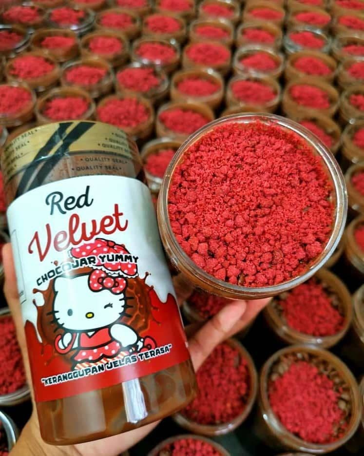Chocojar yummy red velvet