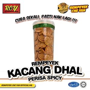 Rempeyek Che Yah Kacang Dhal Berperisa Spicy
