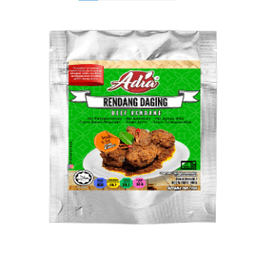 ADIA READY TO EAT RENDANG DAGING 140g - Thumbnail 1