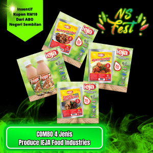 Combo 4 jenis produk Ieja Food Industries