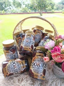 (Handle By Seller) Brownies cookies borong 10 botol