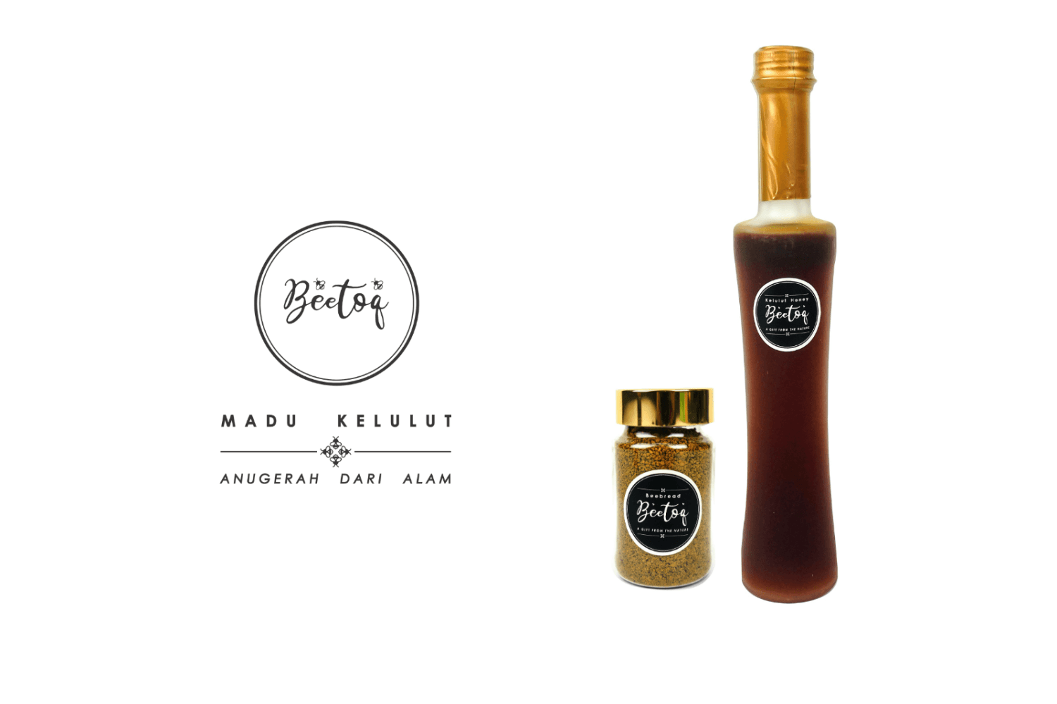 Beetoq Madu Kelulut Hidup Ceria Combo Set