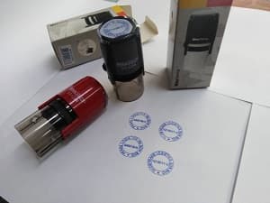Self Ink Rubberstamp