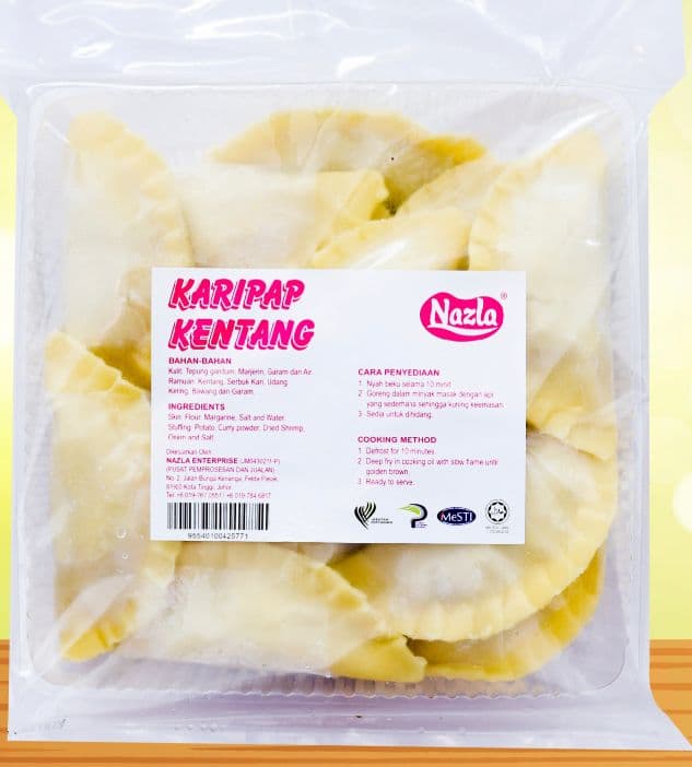 Karipap Kentang / Daging / Sardin