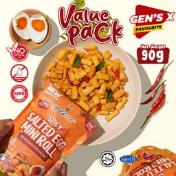 ADUCKTIVE VALUE PACK SPICY SALTED EGG MINIROLL - Thumbnail 2