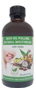 MAYI OIL PULLING NATURAL MOUTHWASH (9 Types of Ingredients) - Image 1